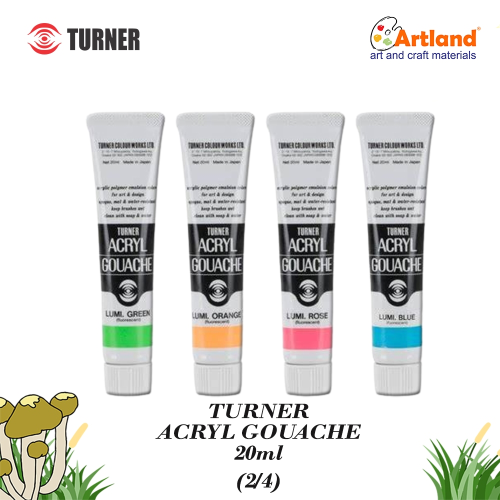 

Turner Acrylic Gouache 20ml - Basic Color (2/4)