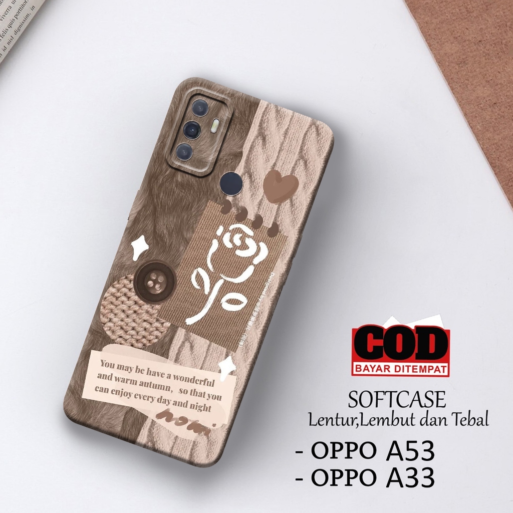 Case Oppo A53 / Oppo A33 Terbaru - Fashion Case BRANDED - Casing Hp Oppo A53 / Oppo A33 Terbaru - Ke