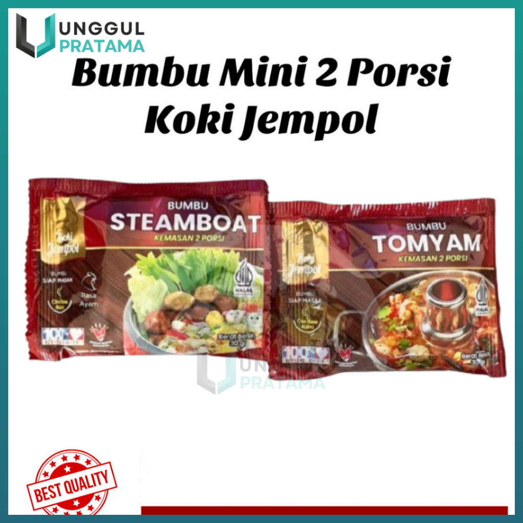 

Bumbu Mini Koki Jempol MINI Tomyam Steamboat 2 Porsi