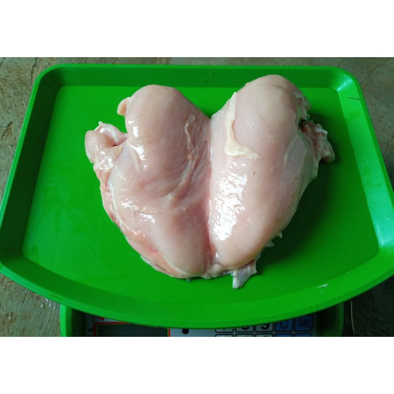 

bonless dada fress tanpa tulang dan kulit ayam boiler , ayam fillet , BLD