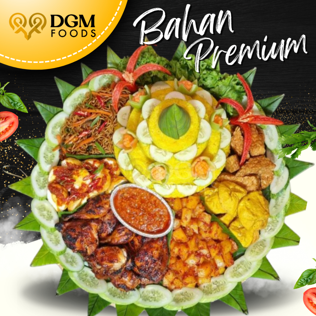 Nasi Tumpeng Tampah / Nasi Tumpeng Selamatan / Nasi Tumpeng Syukuran by DGM Foods