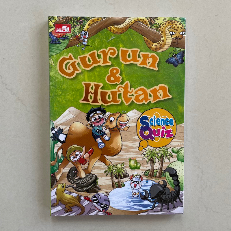 Buku ORI | Science Quiz ~ Gurun & Hutan | Komik Sains Anak