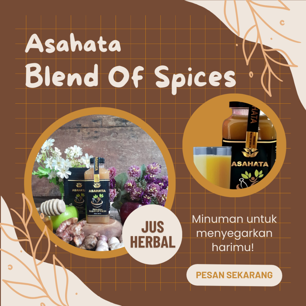 

Jus Herbal Asahata Minuman Rempah Meningkatkan Kesehatan Tubuh BPPT PIRT