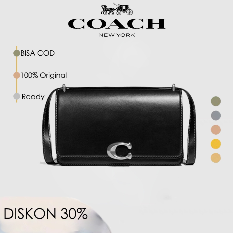 Coach Bandit Shoulder Bag, Coach Tas Wanita, Coach CC416, Original 100%