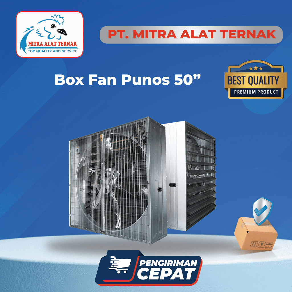 Kipas Kandang - Box Fan 50'' PUNOS