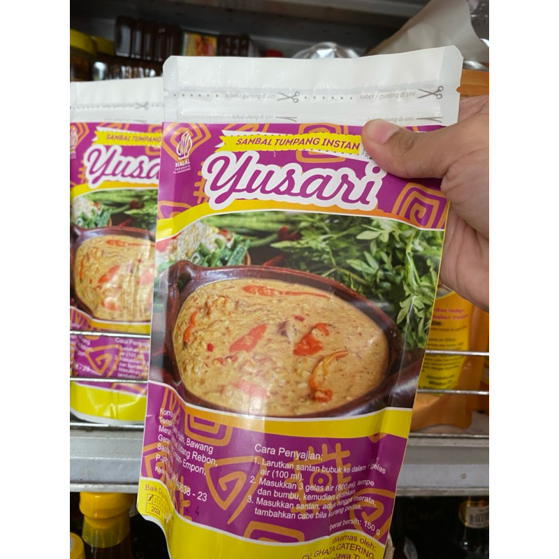 

Sambel Tumpang Instan Berat 150 Gram