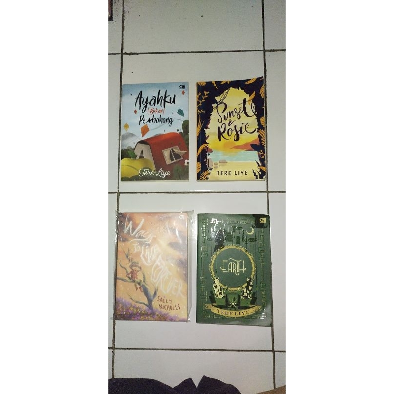 Preloved Novel (EARTH) Tere Liye - Eng.