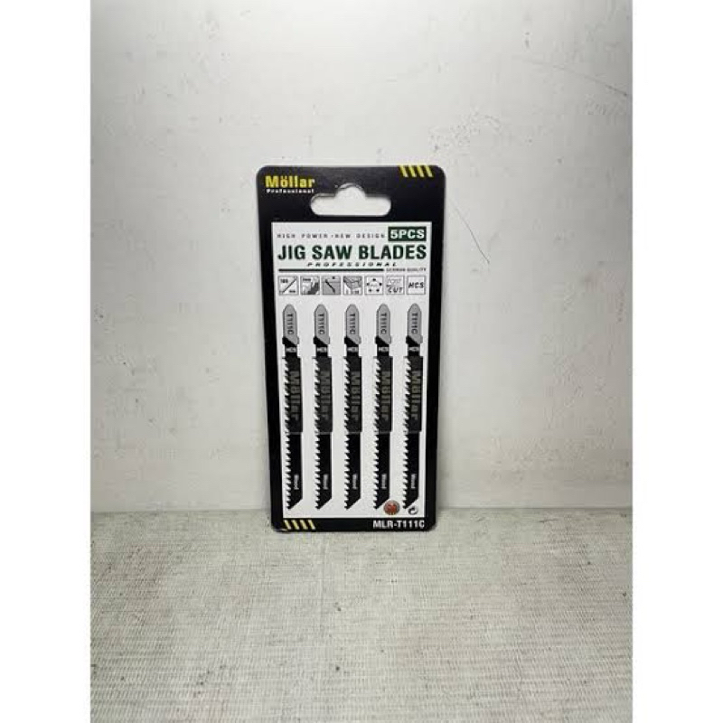 mata gergaji jigsaw T111C mollar / mata gergaji kayu mesin jigsaw / mata jigsaw gergaji kayu triplek