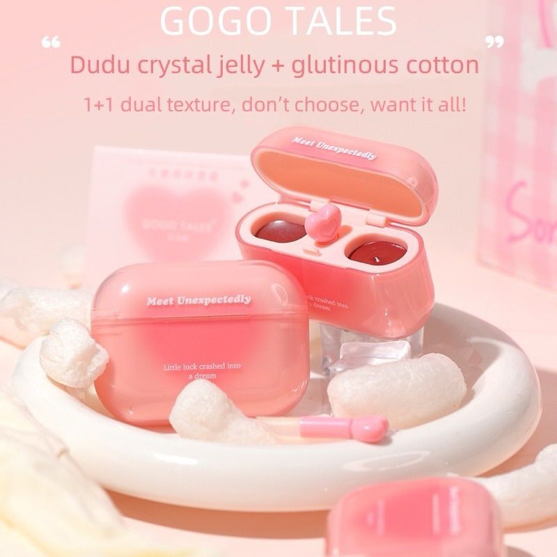 READY STOK GOGO TALES | Lip Gloss & Lip Matte Earphone Gogo Tales