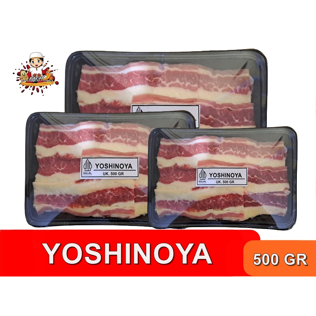 

DAGING SLICE - YOSHINOYA 500 GR "HALAL