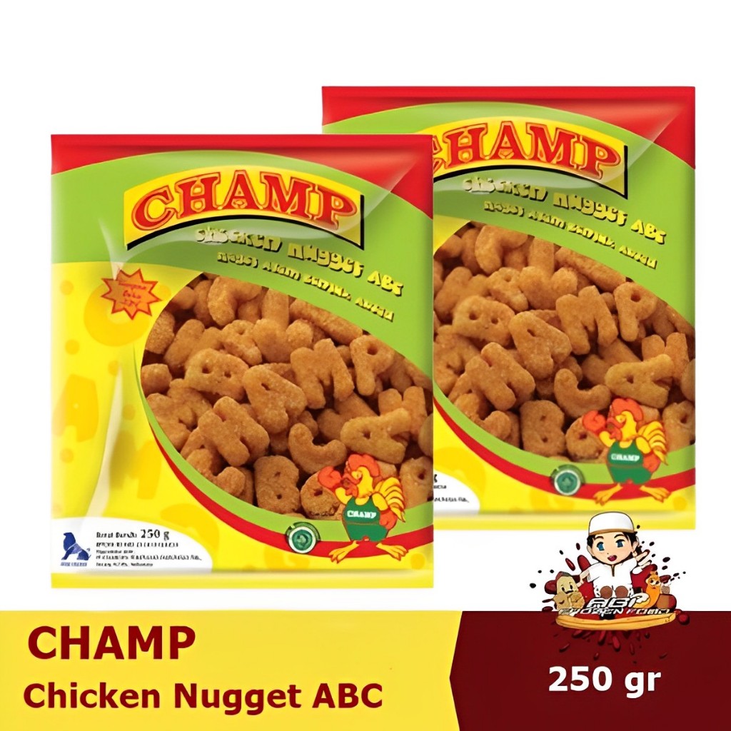 

CHAMP CHICKEN NUGGET ABC 250 GR