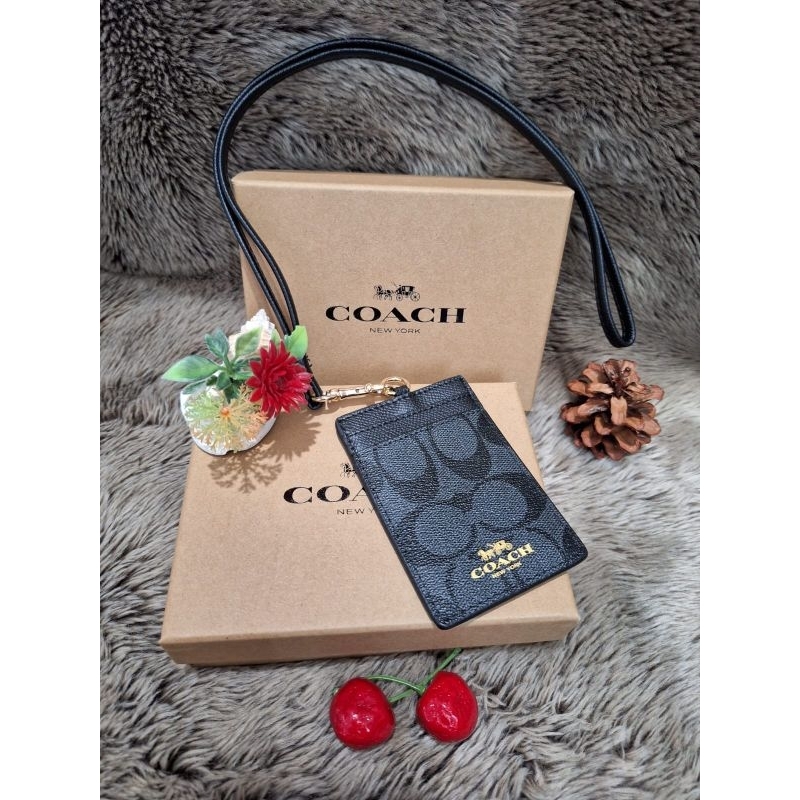 

Lanyard Co Signature leather