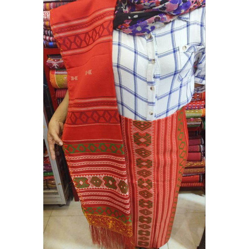 Songket Tumtuman Tenun Mesin