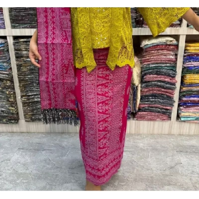 Rok Slendang, Bahan Katun,Slendang kecil, Banyak Pilihan Warna dan Motif Siap Pakai