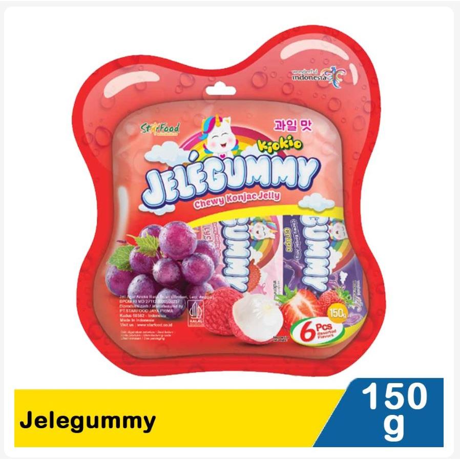 

Kio Kio Jelegummy 6'S 150 gr