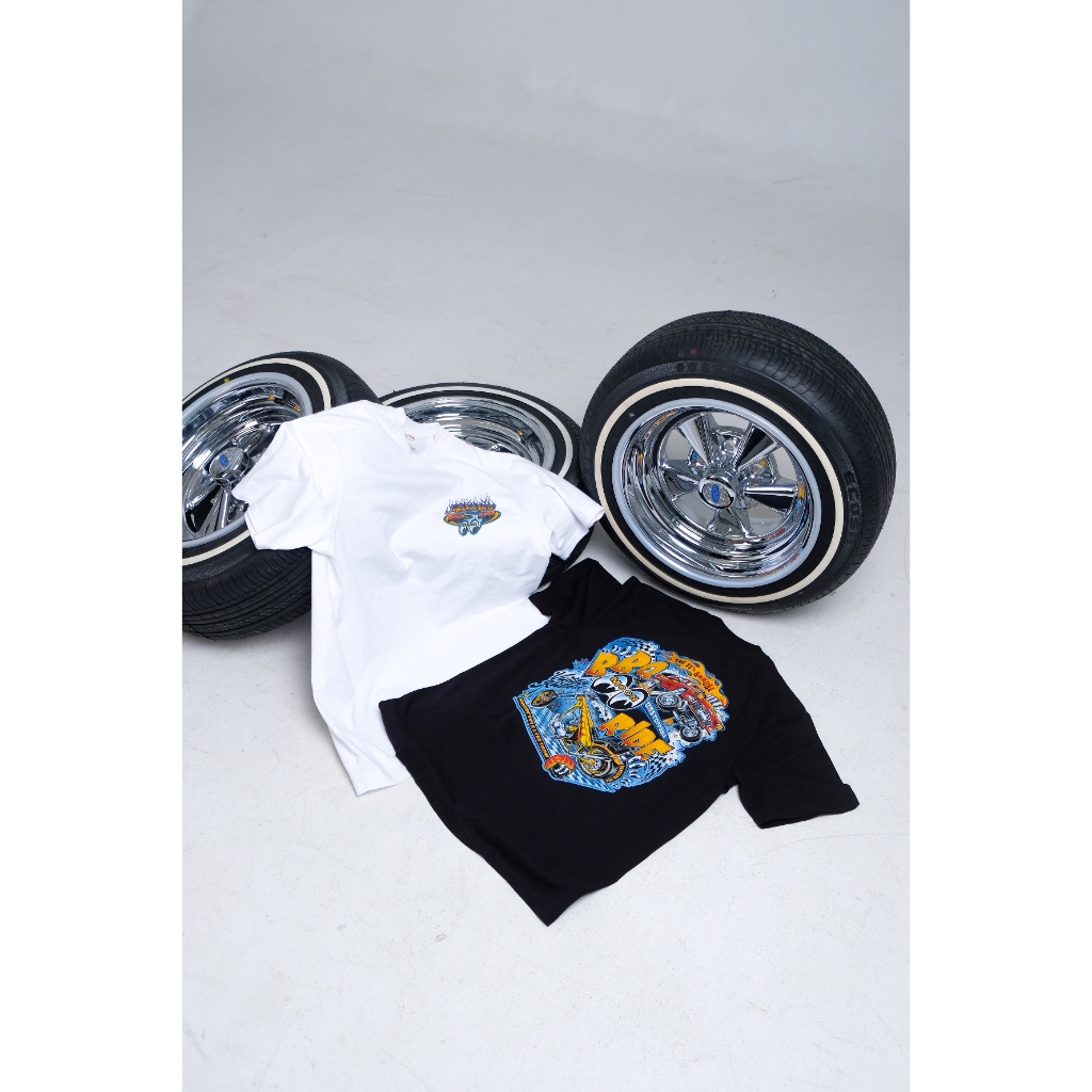 BBQ RIDE 2024 X MOONEYES T-SHIRT