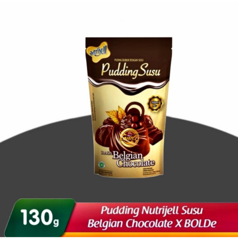 

Nutrijell Puding Susu Belgian Chocolate/ pudding coklat 130 gr