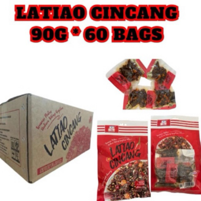 LATIAO CINCANG MAKANAN CINA