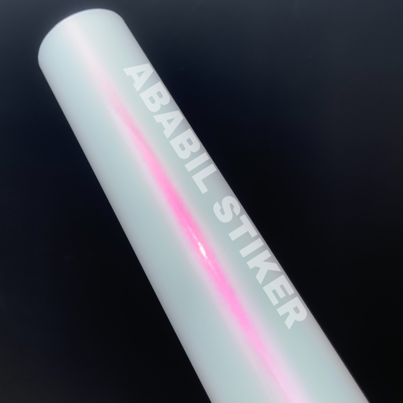 stiker skotlet motor dan mobil warna PUTIH LEMBAYUNG kualitas premium