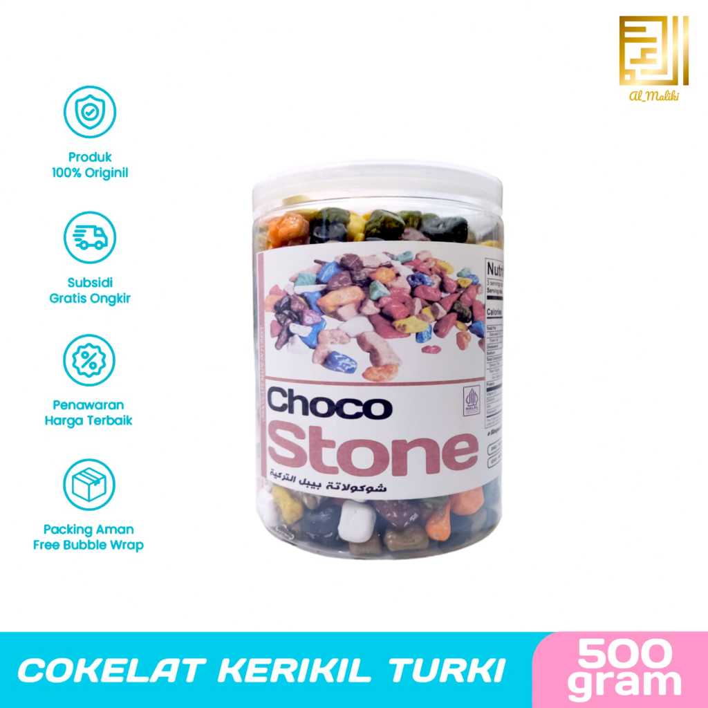 

Coklat Kerikil Arab 500gram I Cokelat Batu Turki Toples