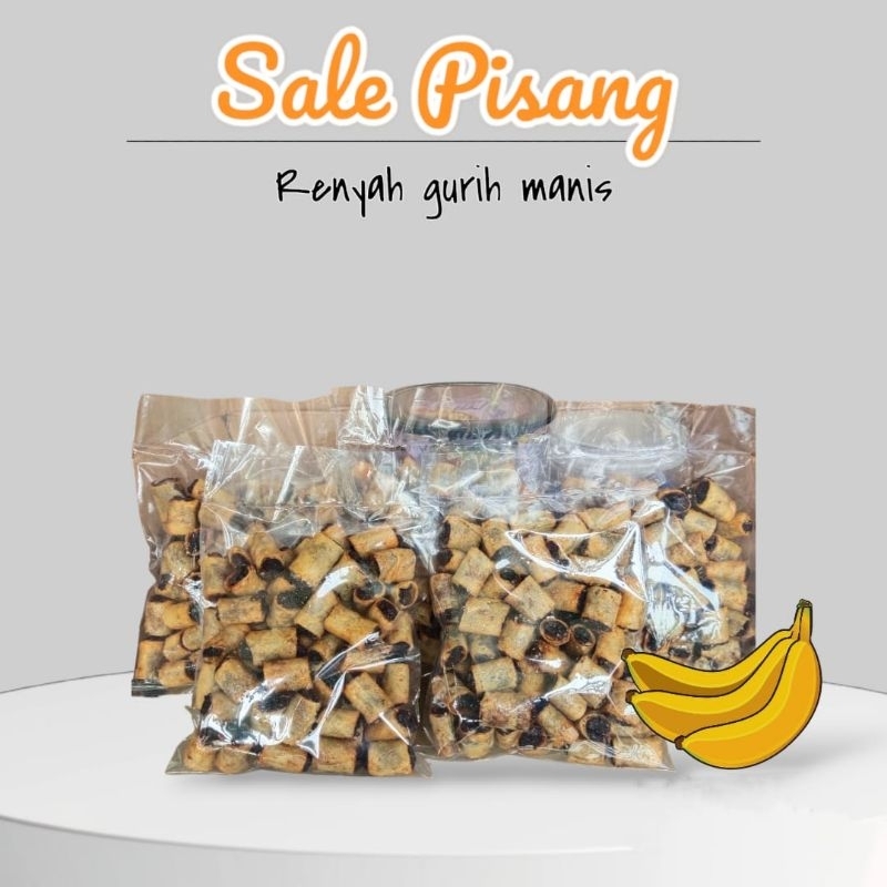 

SALE PISANG MINI RENYAH MANIS GURIH KHAS BANDUNG