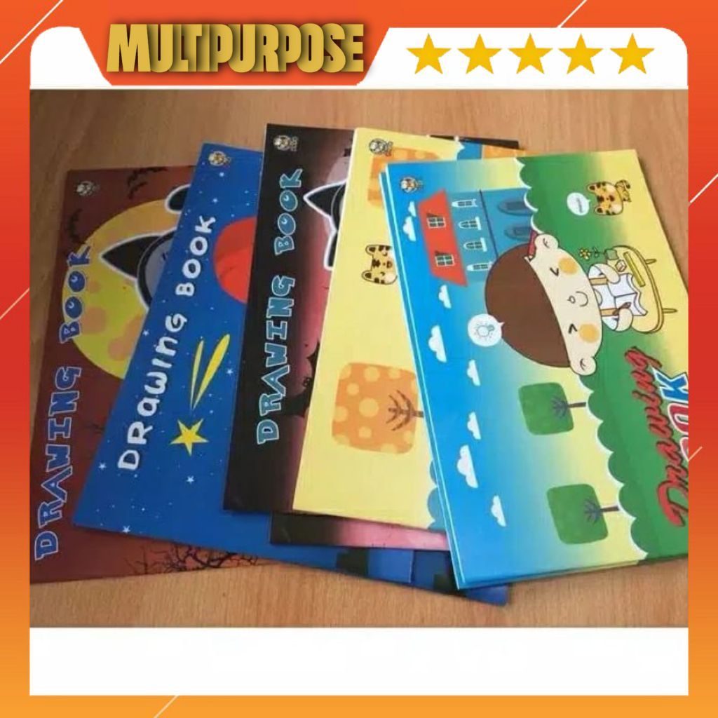 

(1 PCS) BUKU GAMBAR A4 / DRAWING BOOK / BUKA GAMBAR ANAK SEKOLAH