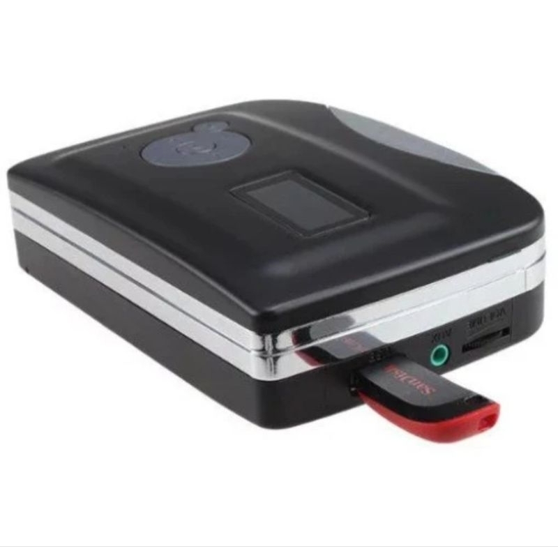 LANGKA ALAT Mengubah kaset pita menjadi MP3 ( PAKAI FLASHDISK) Converter kaset Pita