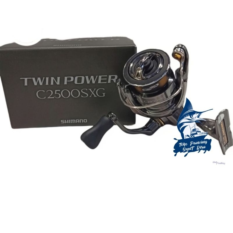 REEL SHIMANO TWIN POWER C2500SXG JAPAN NEW 2024 GARANSI RESMI