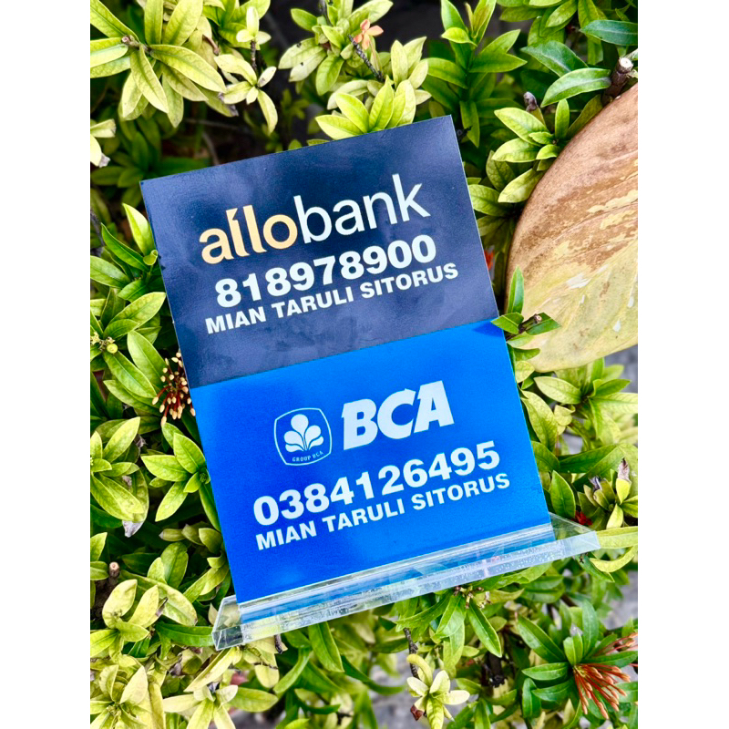 

AKRILIK MEJA BISA CUSTOM REKENING UKURAN 15x20