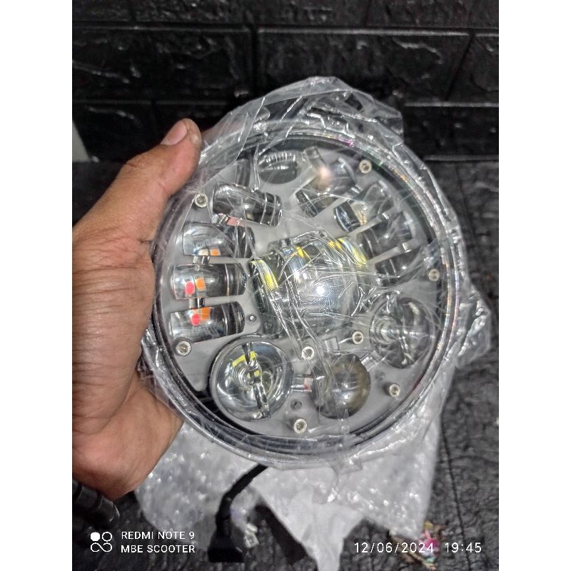 Lampu daymaker vespa new px