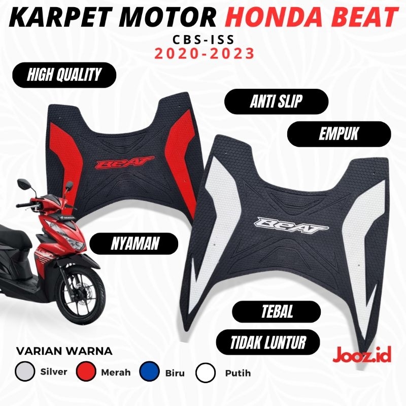 KESET KARPET MOTOR BEAT ESP DELUXE BEAT STREET 2020 2021 2022 PIJAKAN ALAS KAKI