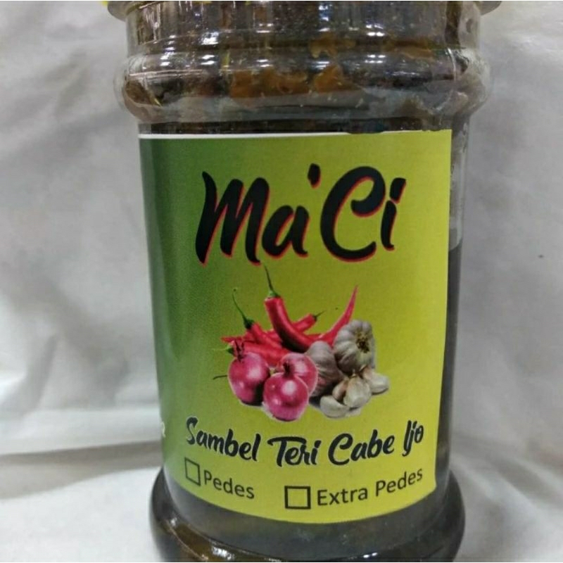 

Sambal Teri Cabe Ijo