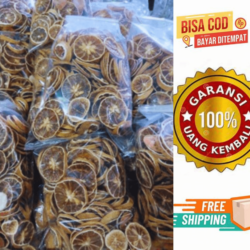 

( 500 gr ) Jeruk Kering Oven / Limau Kering / Lemon Kering