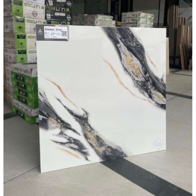 granit/keramik lantai 60x60 arna amreta grey glazed polished