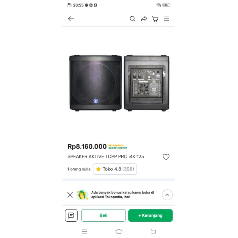 sound sistem TOPPRO original