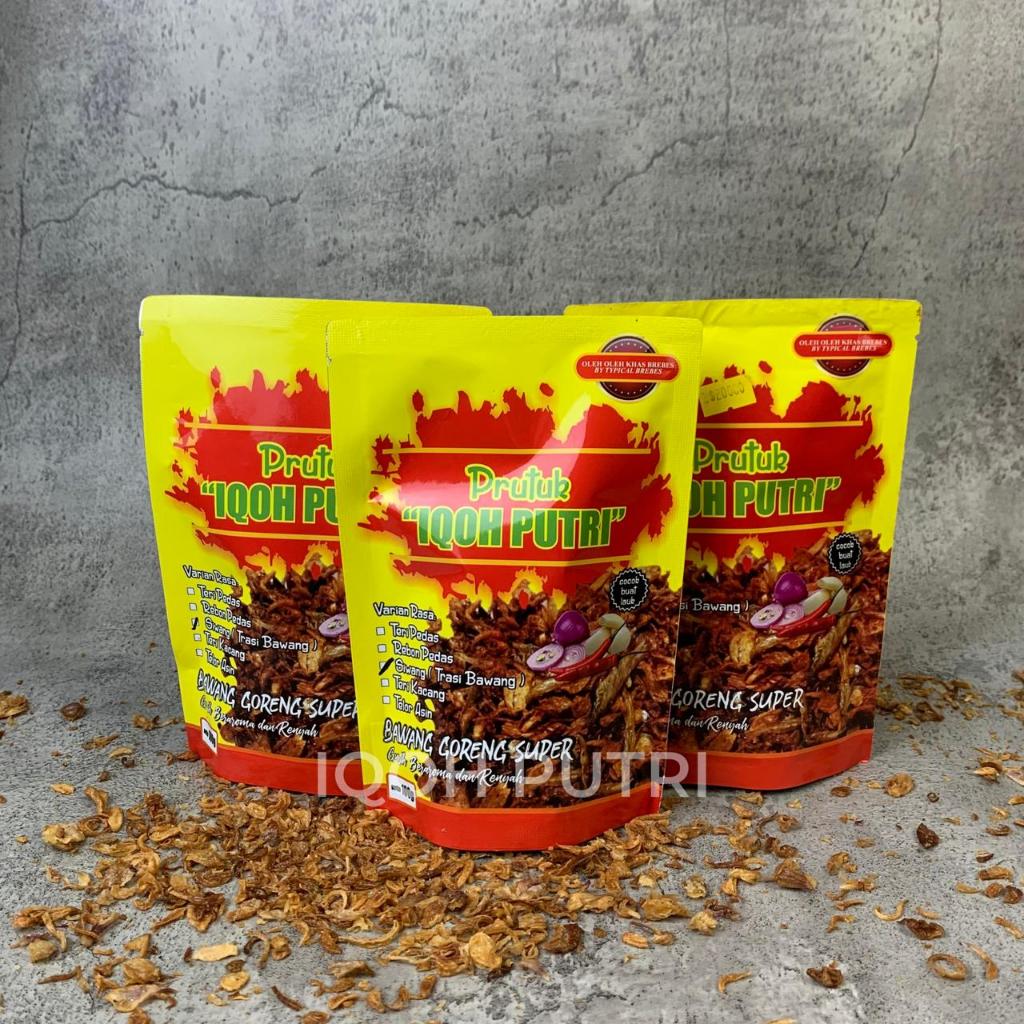 

Bawang Goreng Uyah Prutuk Premium Asli Brebes Enak Kriuk