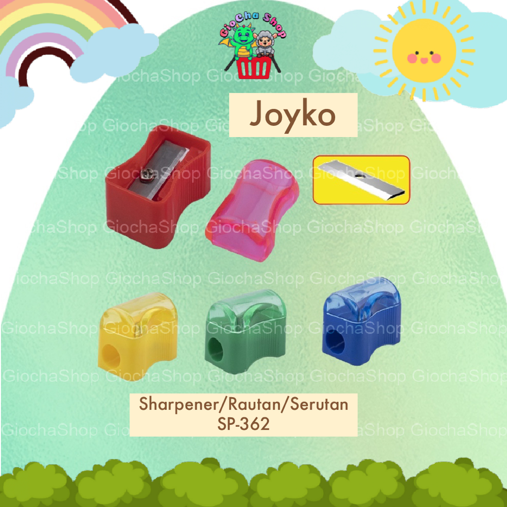 

JOYKO BREAD PENCIL SHARPENER / RAUTAN / OROTAN PENSIL ROTI