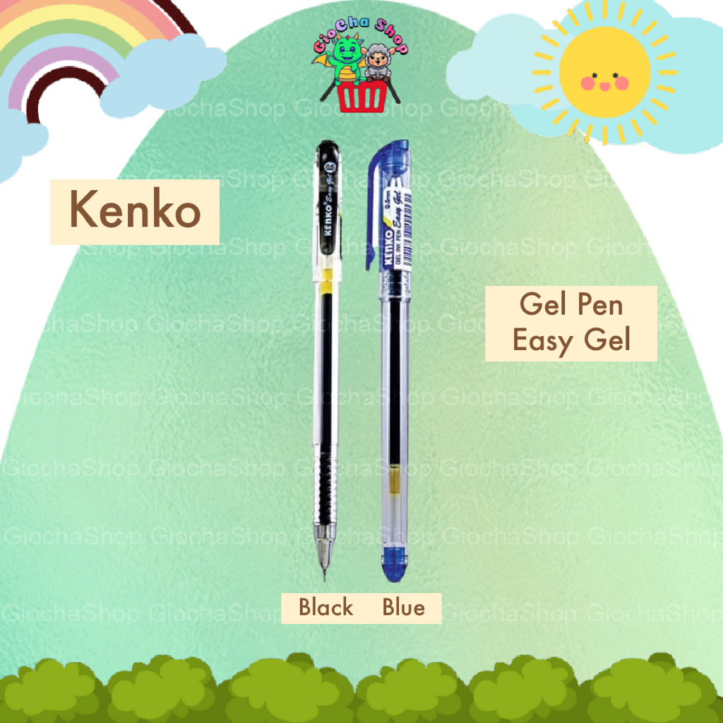 

KENKO EASY GEL PEN / BOLPOIN TINTA GEL / PULPEN ISI GEL 0.5MM