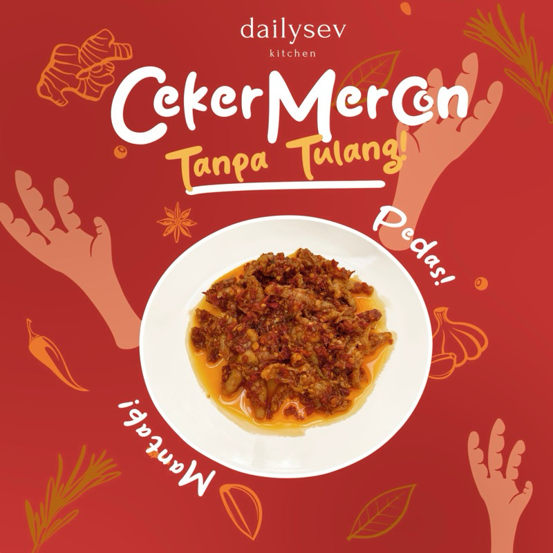 

Dakbal Ceker Mercon Tanpa Tulang | 200gr dailysev.kitchen