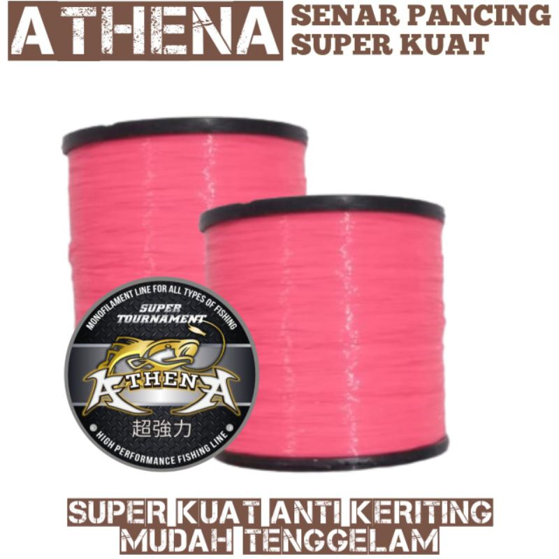 senar pancing Athena 1800m senar pancing kuat anti keriting senar pancing super kuat