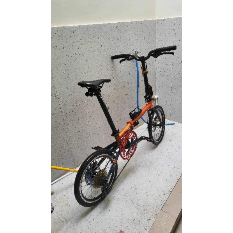 Sepeda Lipat Element Troy Full Upgrade