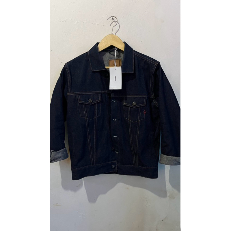 aye and co salomon type III indigo jacket 15oz