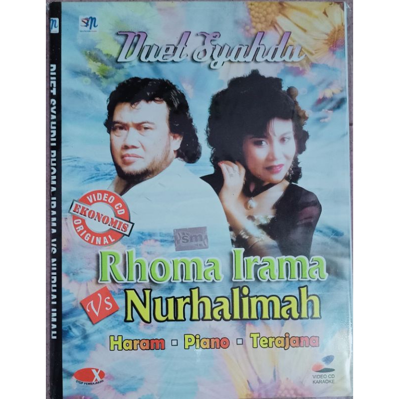 VCD original Rhoma irama duet Nurhalimah