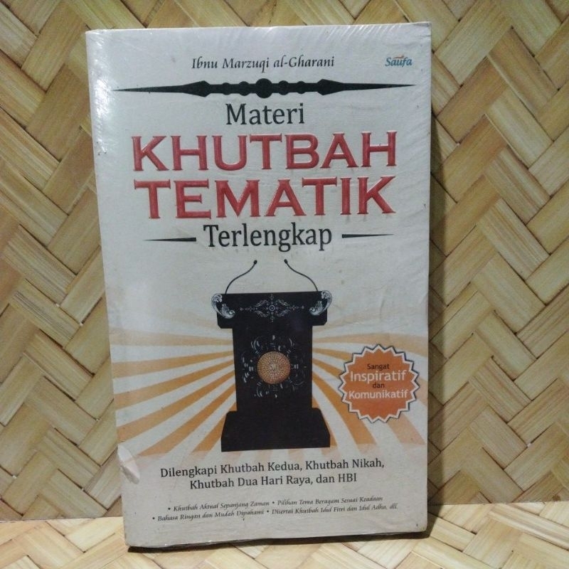 Materi khutbah tematik terlengkap. dilengkapi khutbah kedua, khutbah nikah, khutbah dua hari raya, d