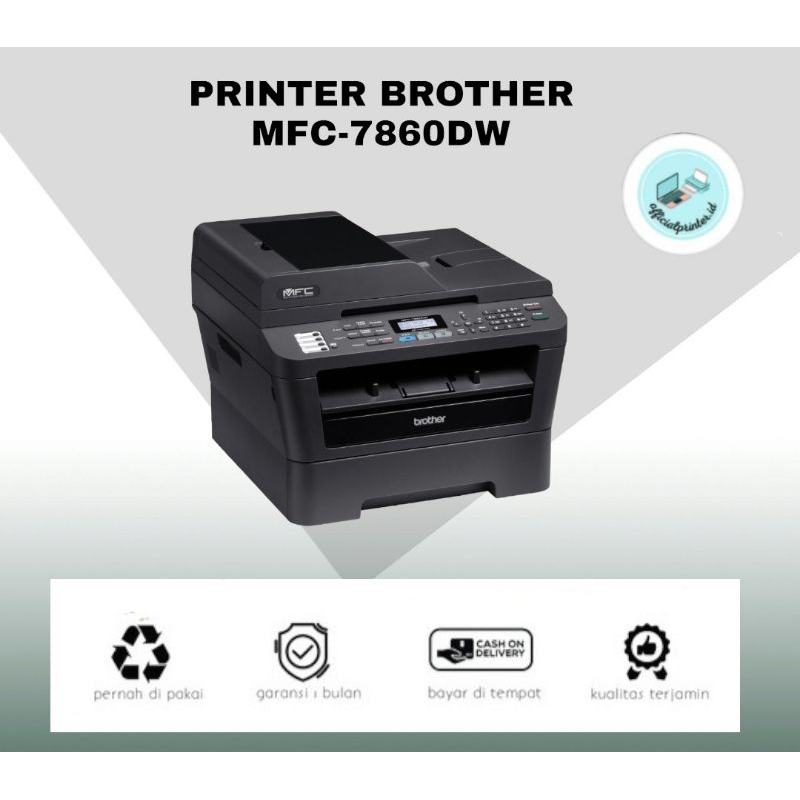 Printer Brother MFC-7860DW mfc7860dw mfc 7860 Duplex Wifi Fotocopy Mini