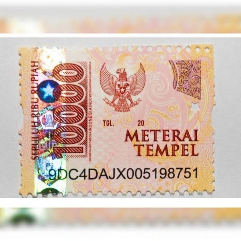 

MATERAI TEMPEL 10.000