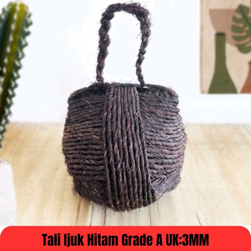 

Tali Ijuk Hitam Super 3mm/ Tali ijuk Grade A