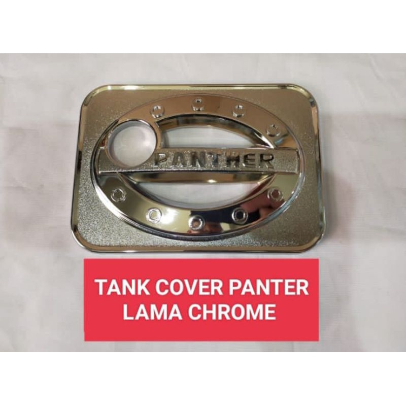 TANK COVER TUTUP TANKI BENSIN MOBIL STENLIS STEANLIS ISUZU PANTHER PANTER PHANTER CROME CHROME