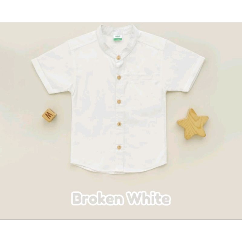 Kemeja Koko Lengan Pendek Kemko Anak Laki Laki