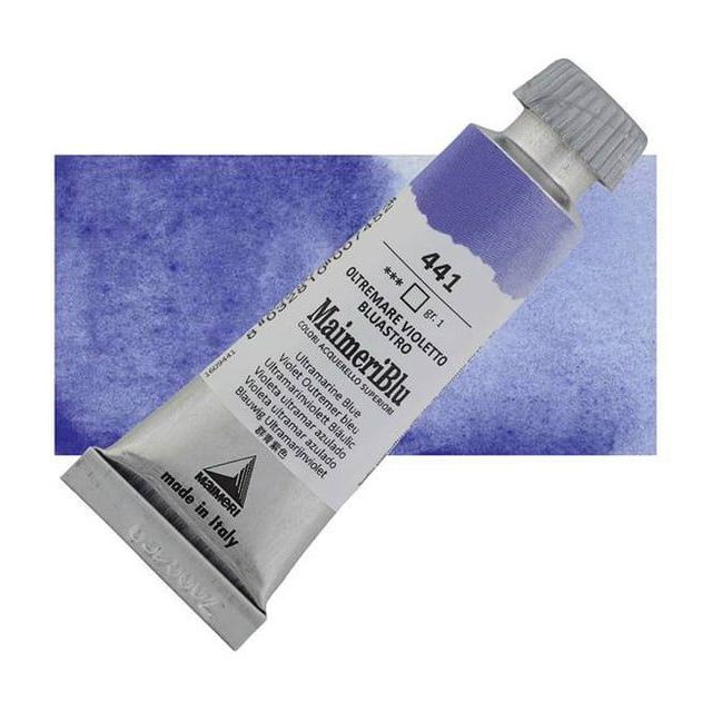 

Cat Air Lukis Maimeri Blu Watercolour 12ml MaimeriBlu Ultramarine Blue 441 M1609441 - PC